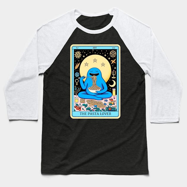 The Pasta Lover Baseball T-Shirt by L.C. Tarot